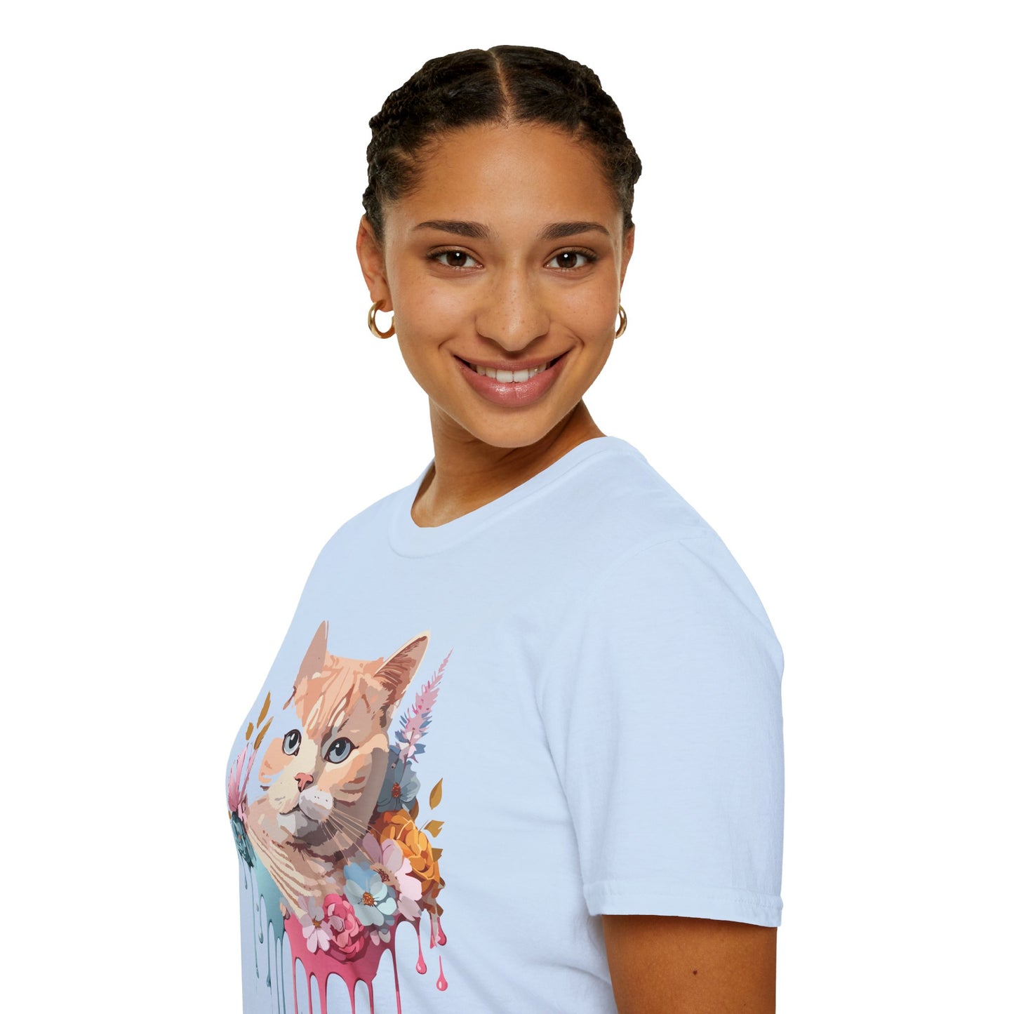 Cat Shirt, Shirt with Cat, Cats Tee, Kitten Tee