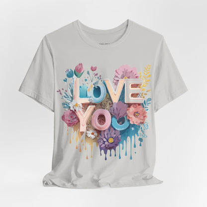 Natural Cotton Tee Shirt - Love story Collection Printify