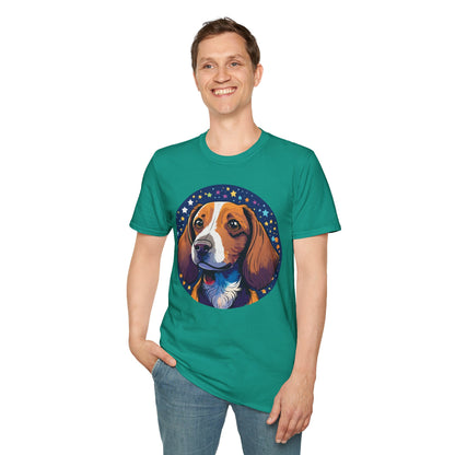 Dog Shirt Unisex Animal Tee Gildan Softstyle 64000 Short Sleeve