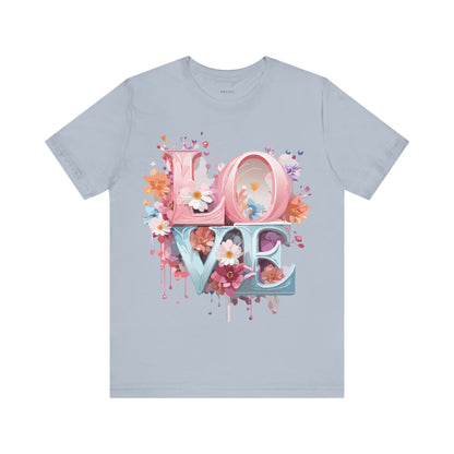 Natural Cotton Tee Shirt - Love story Collection Printify
