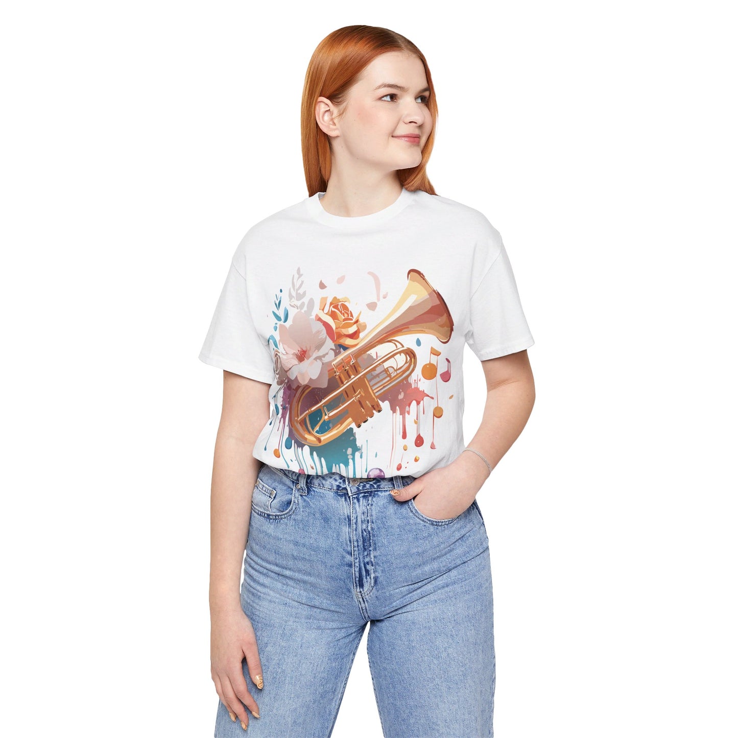 T-shirt en coton naturel - Collection Musique