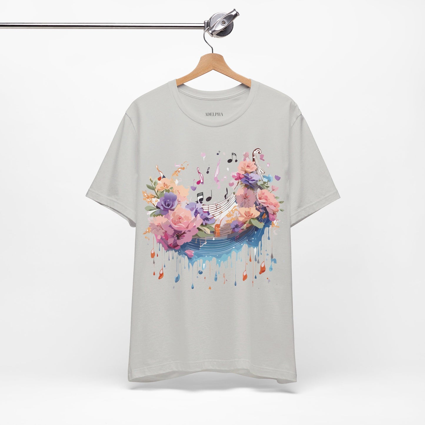 T-shirt en coton naturel - Collection Musique