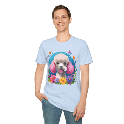 Dog Shirt With Animals Unisex Softstyle Tee 100 Percent Cotton Gildan 64000