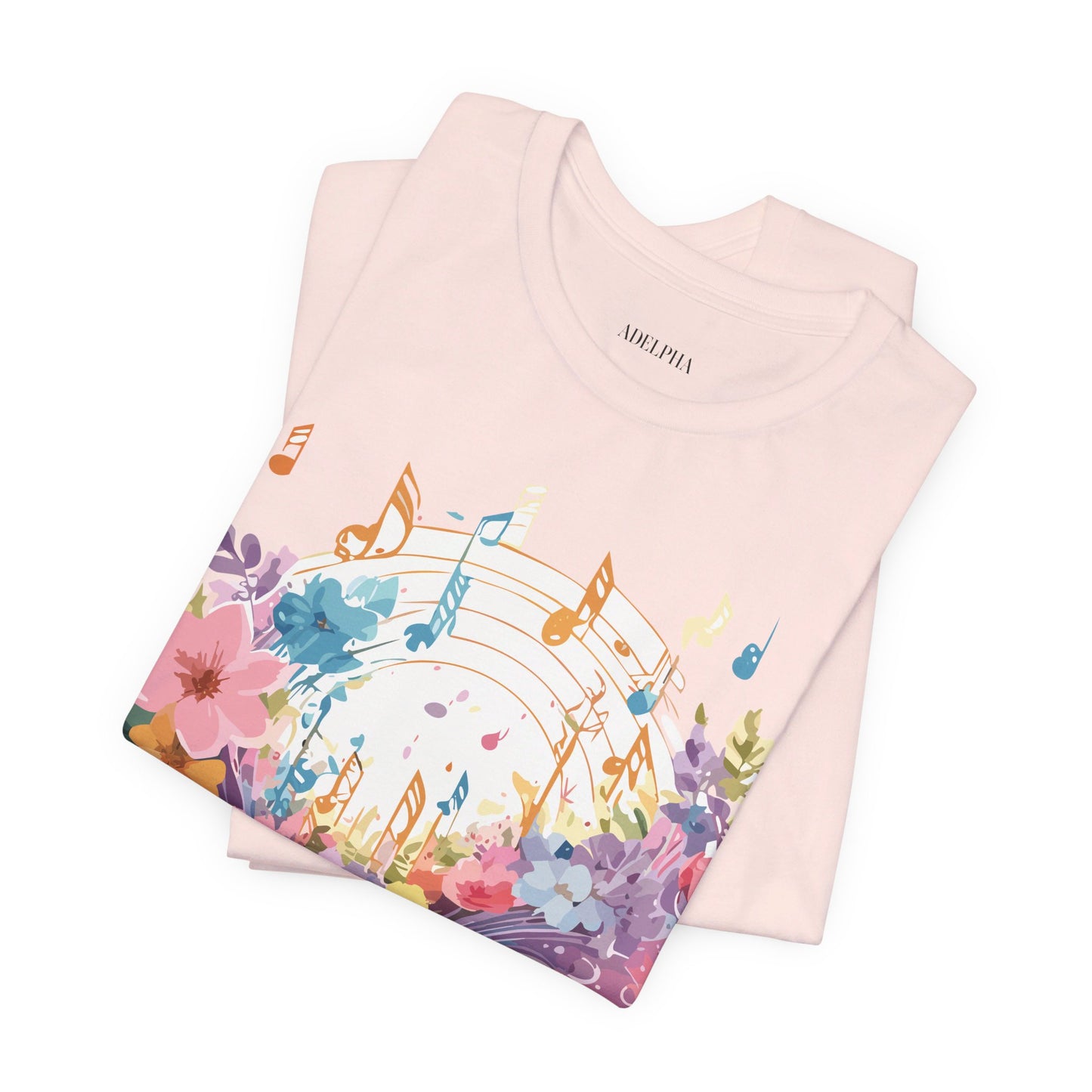 T-shirt en coton naturel - Collection Musique