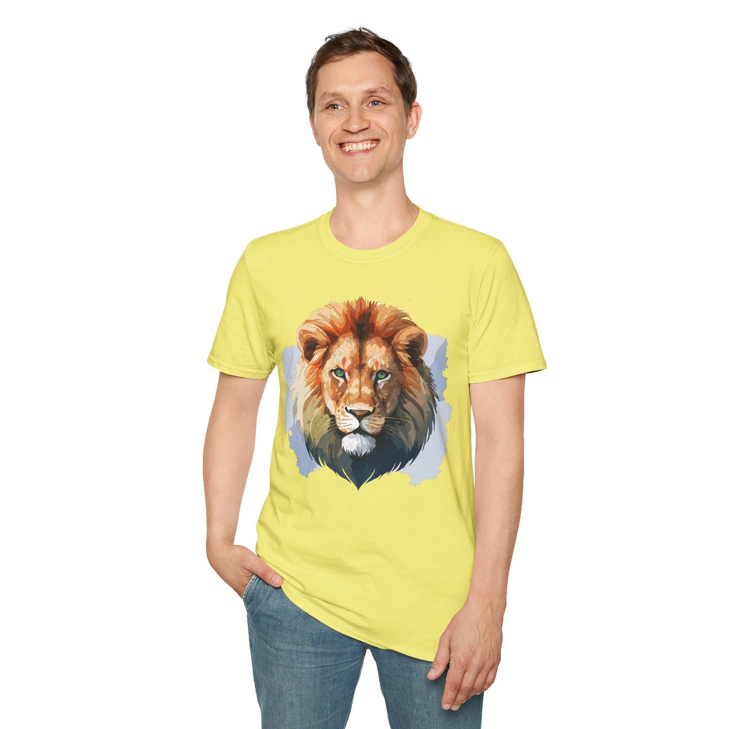 Lion Shirt, Shirt with Lion, Animal Tee, Shirt with Animals