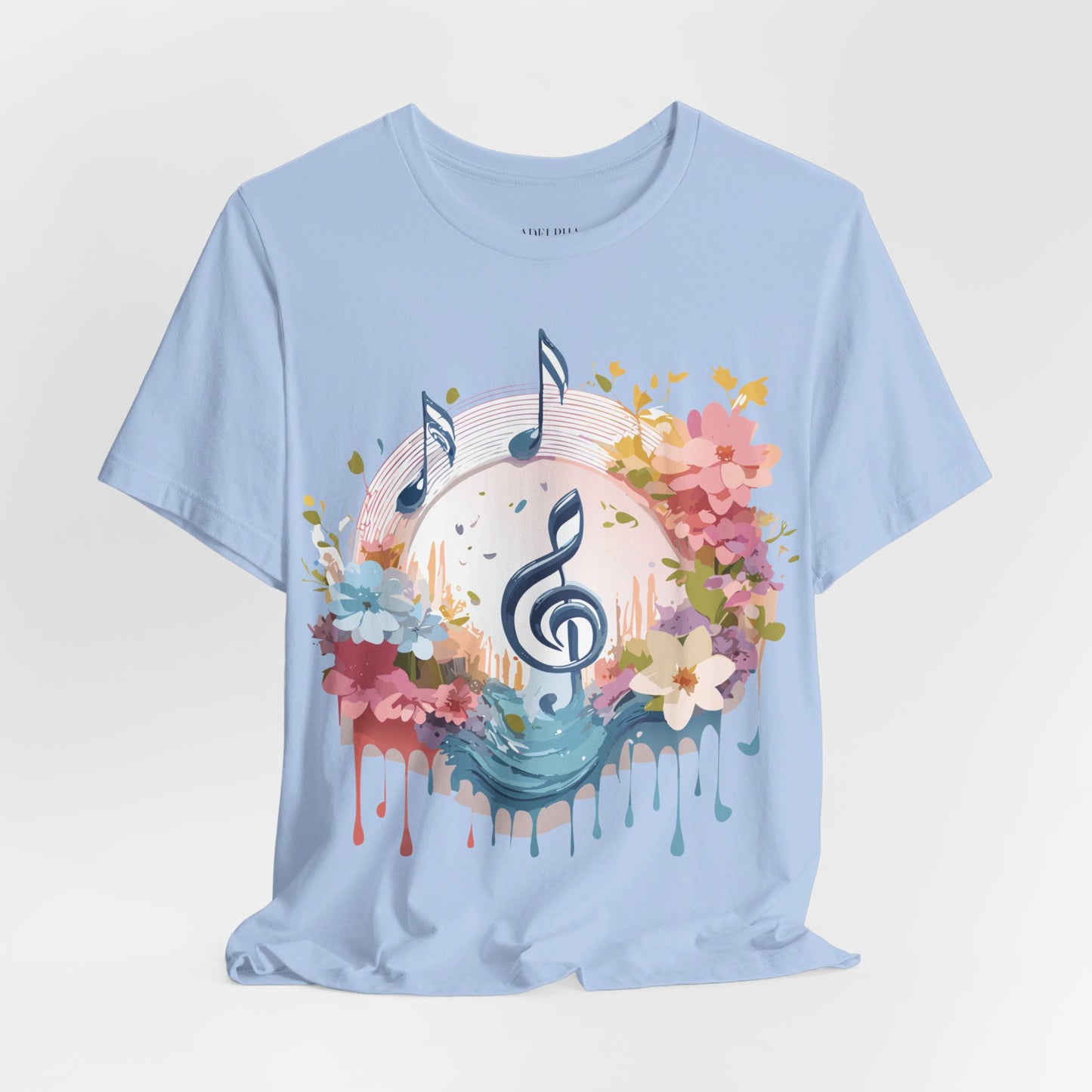 T-shirt en coton naturel - Collection Musique