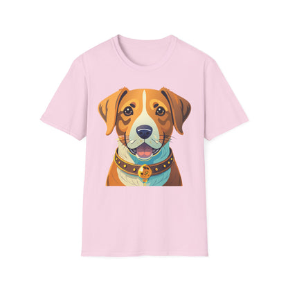 Dog Shirt Unisex Animal Tee Gildan Softstyle 64000 Cotton Tee