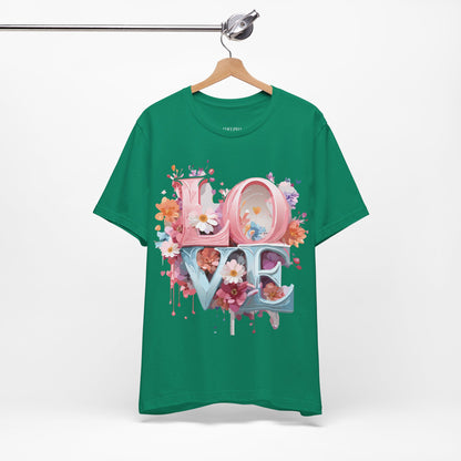 Natural Cotton Tee Shirt - Love Story Collection Printify