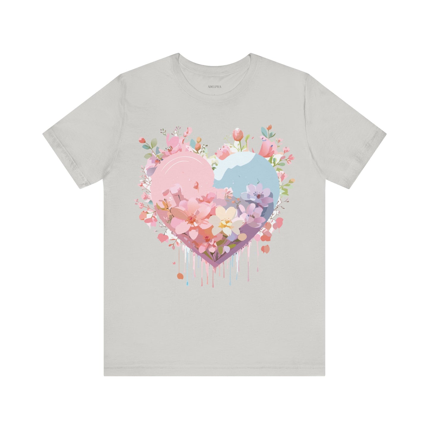 T-shirt en coton naturel - Collection Love story