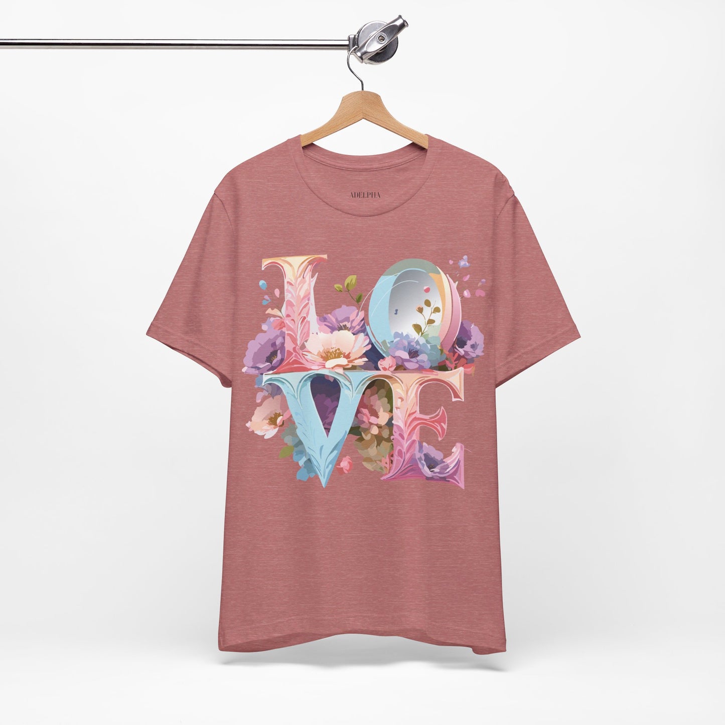 T-shirt en coton naturel - Collection Love story