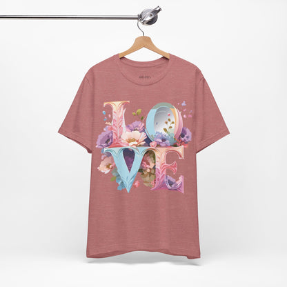 Natural Cotton Tee Shirt - Love story Collection Printify