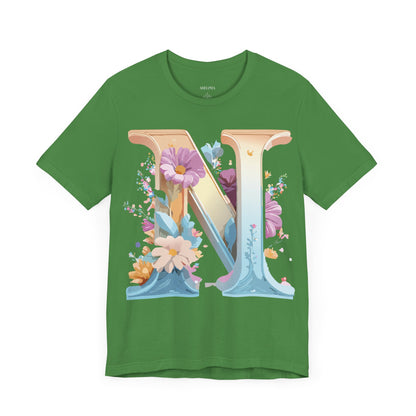 Letter Shirt, Letter N Shirt - ADELPHA
