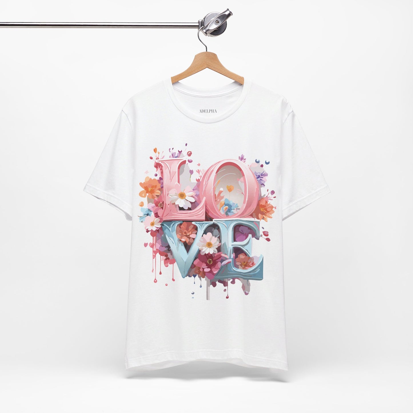 T-shirt en coton naturel - Collection Love story