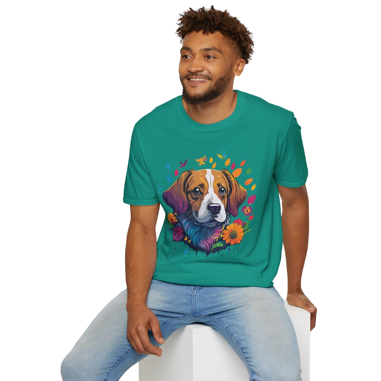 Dog Shirt, Shirt with Dog, Animal Tee, Shirt with Animals