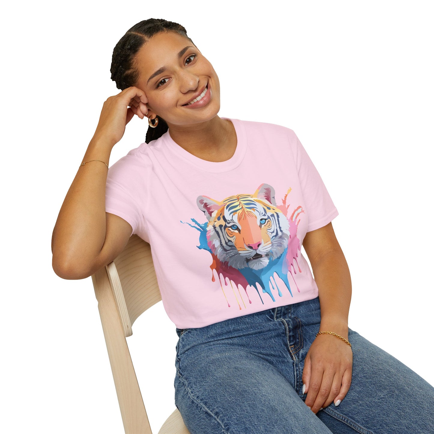 Tiger Shirt, Shirt with Tiger, Animal Tee, Shirt with Animals