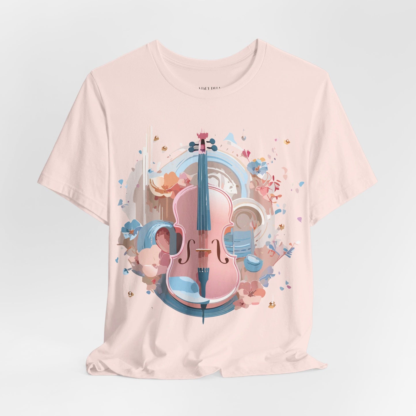 T-shirt en coton naturel - Collection Musique