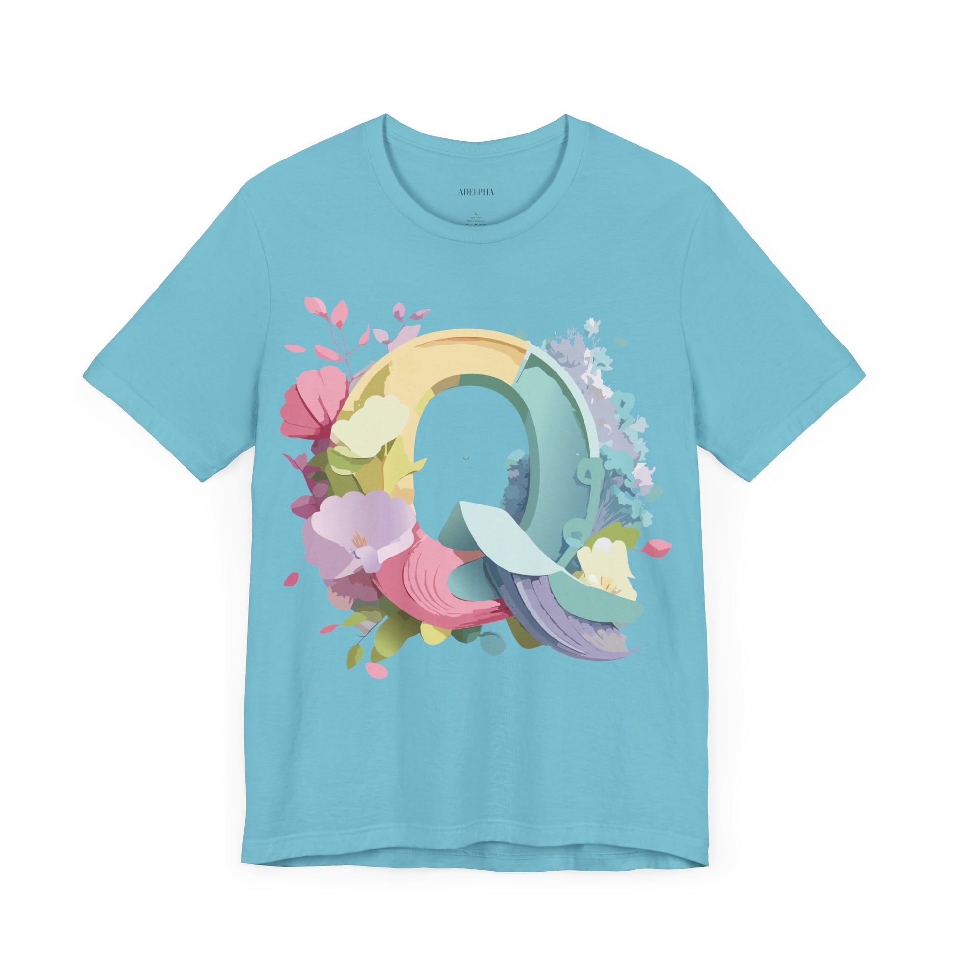 Letter Shirt, Letter Q Shirt - ADELPHA