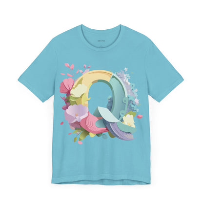 Letter Shirt, Letter Q Shirt - ADELPHA