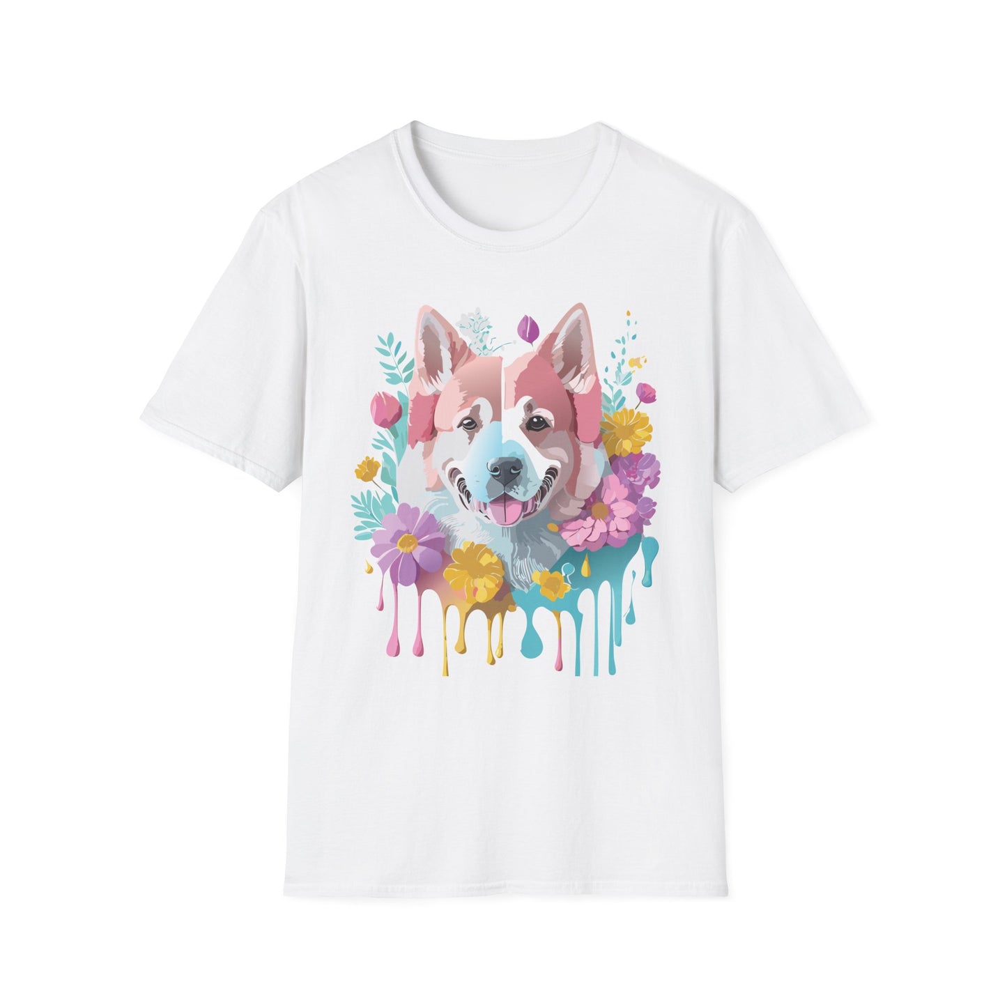 Dog Shirt, Shirt with Dog, Animal Tee, Shirt with Animals