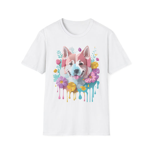 Dog Shirt, Shirt with Dog, Animal Tee, Shirt with Animals