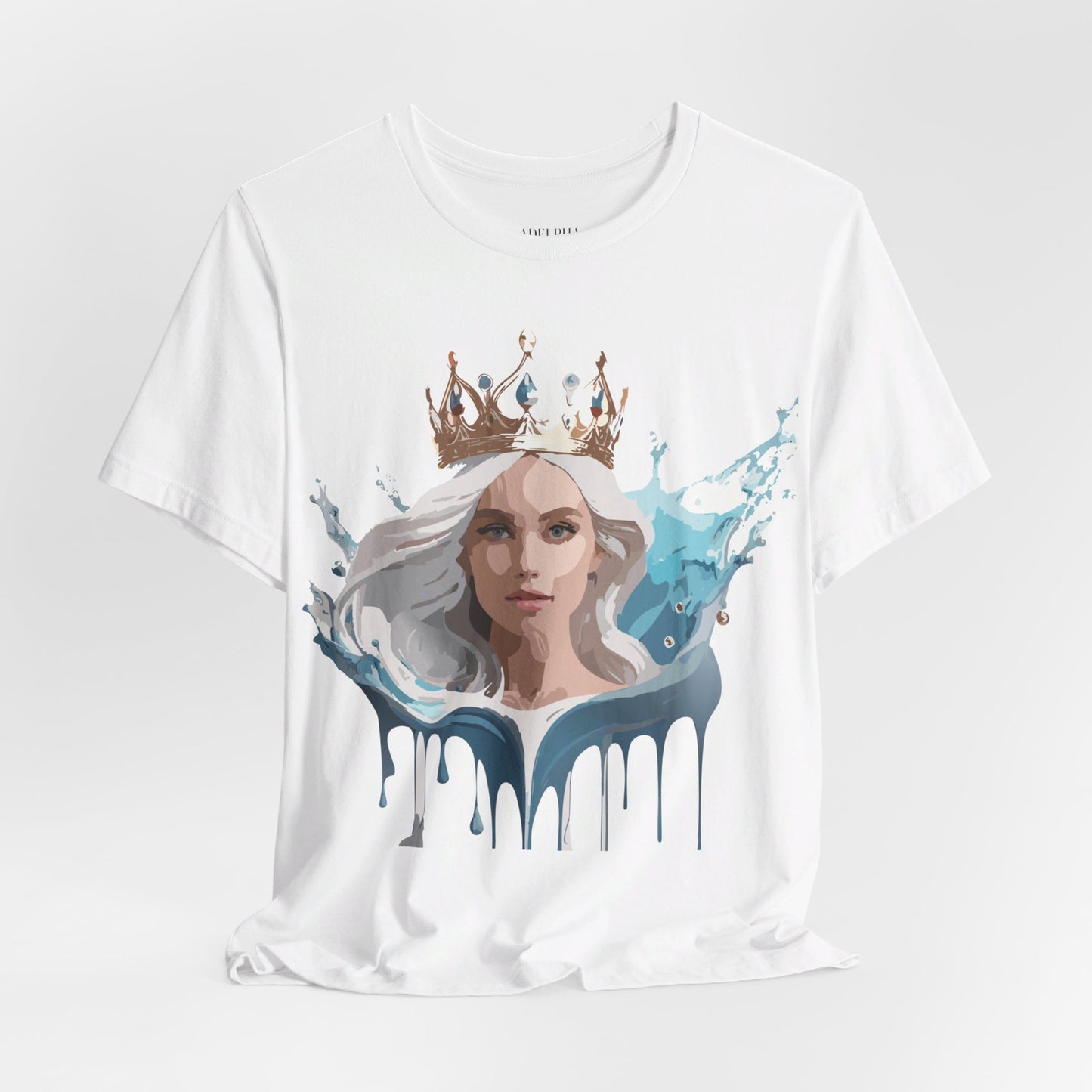 T-Shirt aus natürlicher Baumwolle – Queen Collection