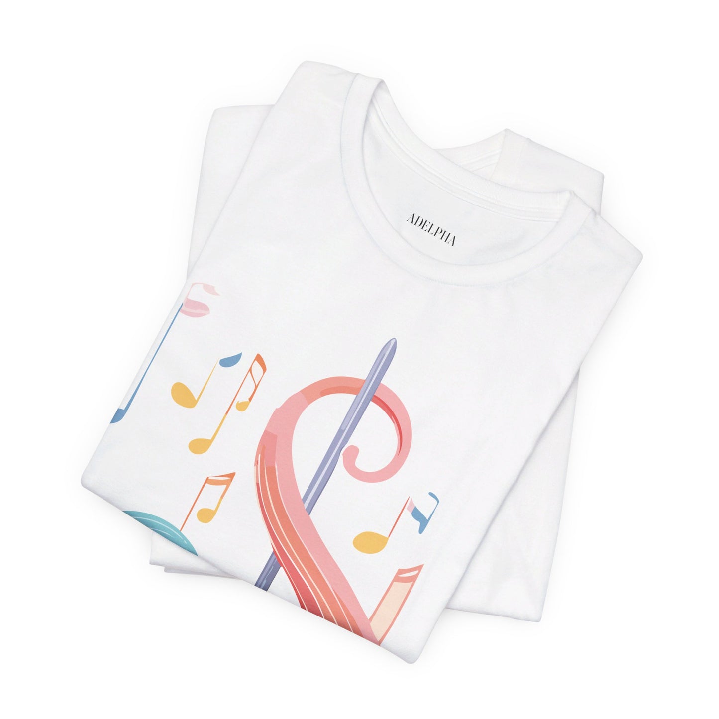 T-shirt en coton naturel - Collection Musique