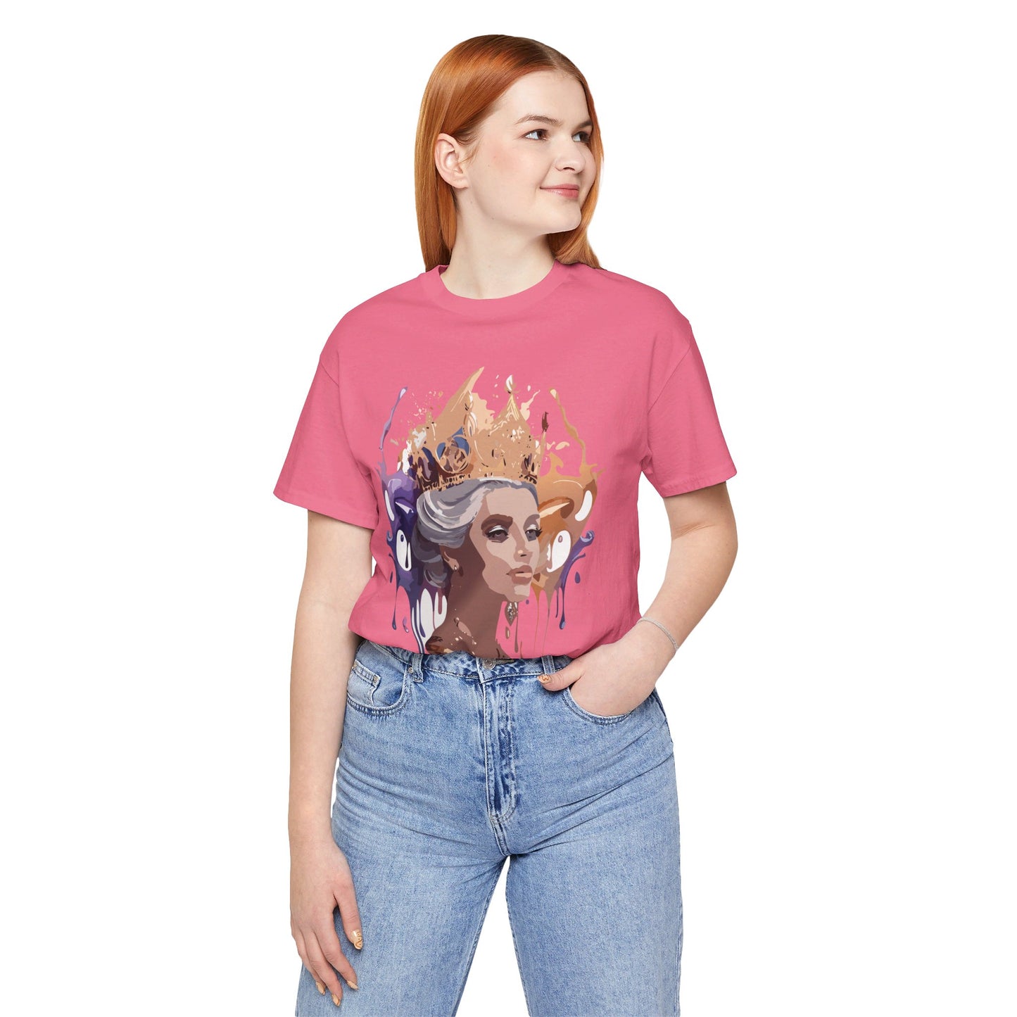 Natural Cotton Tee Shirt - Queen Collection