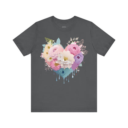 Natural Cotton Tee Shirt - Love Story Collection Printify