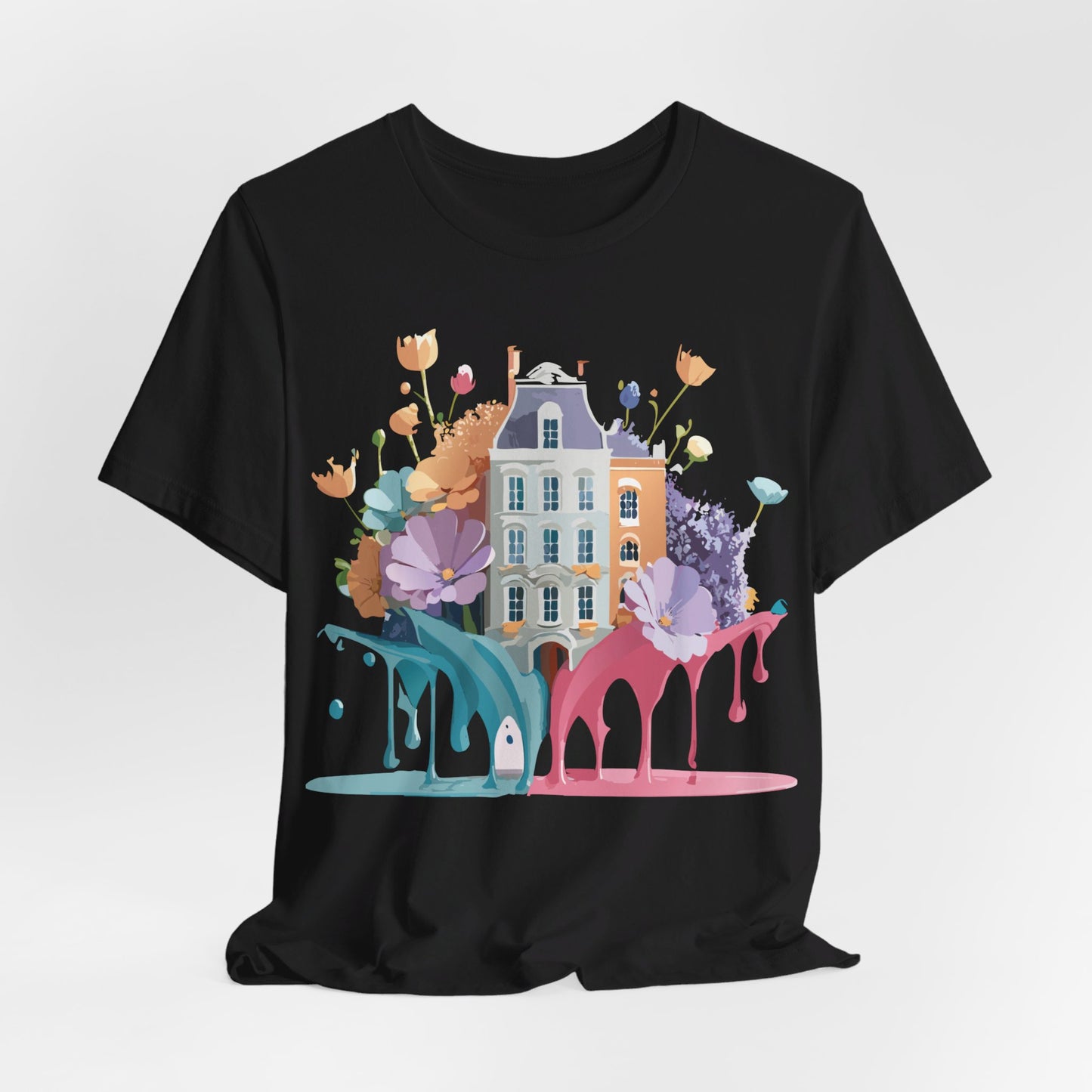 T-shirt en coton naturel - Collection Beautiful Places - Amsterdam