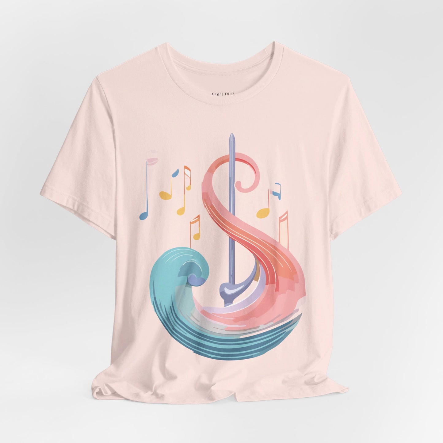 Natural Cotton Tee Shirt - Music collection