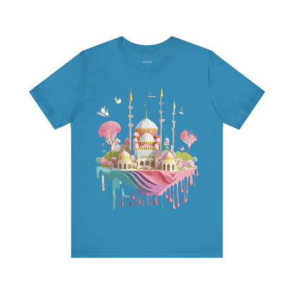 Natural Cotton Tee Shirt - Istanbul, Turkey Printify