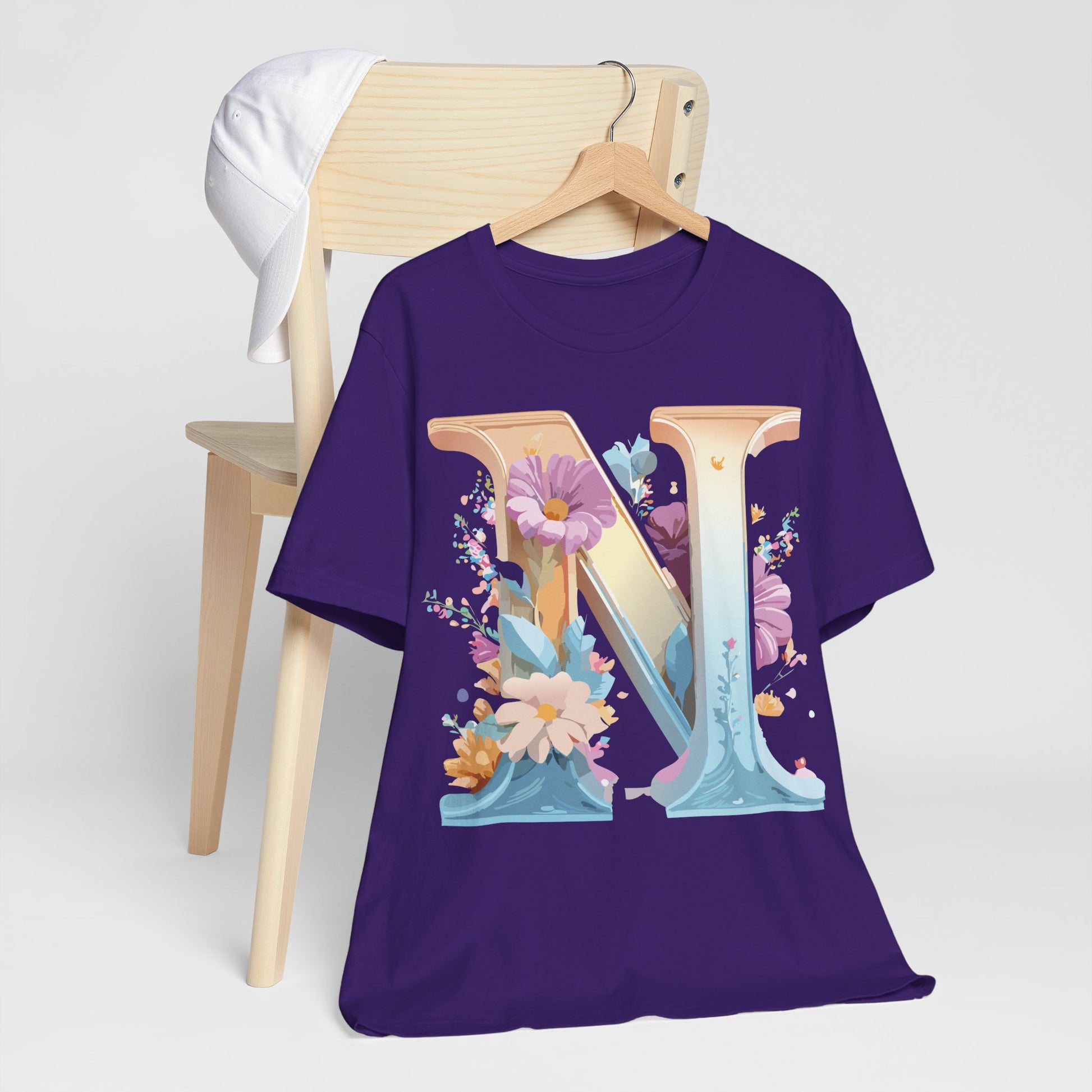 Letter Shirt, Letter N Shirt - ADELPHA