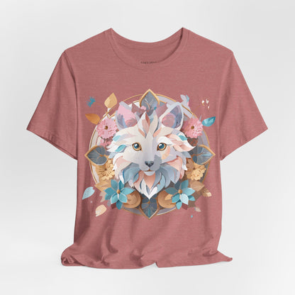 Natural Cotton Tee Shirt - Medallion Collection Printify