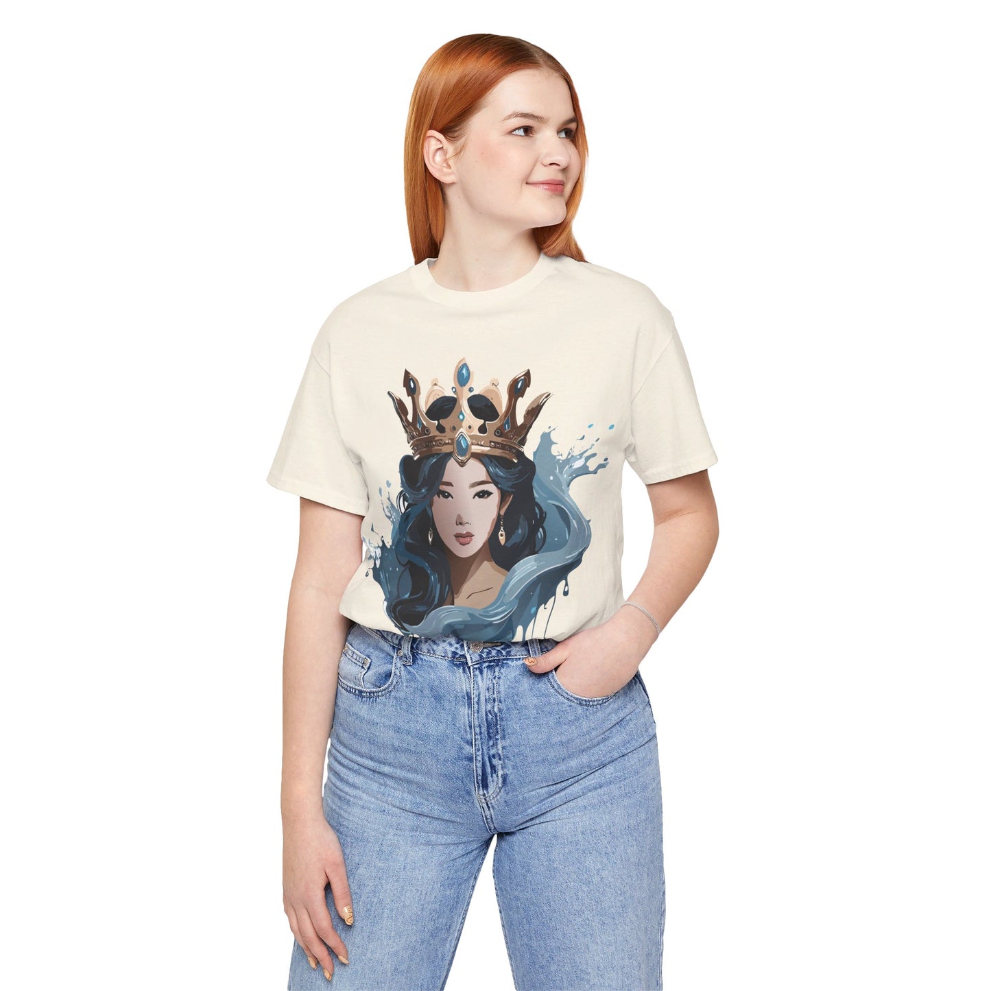 Natural Cotton Tee Shirt - Queen Collection