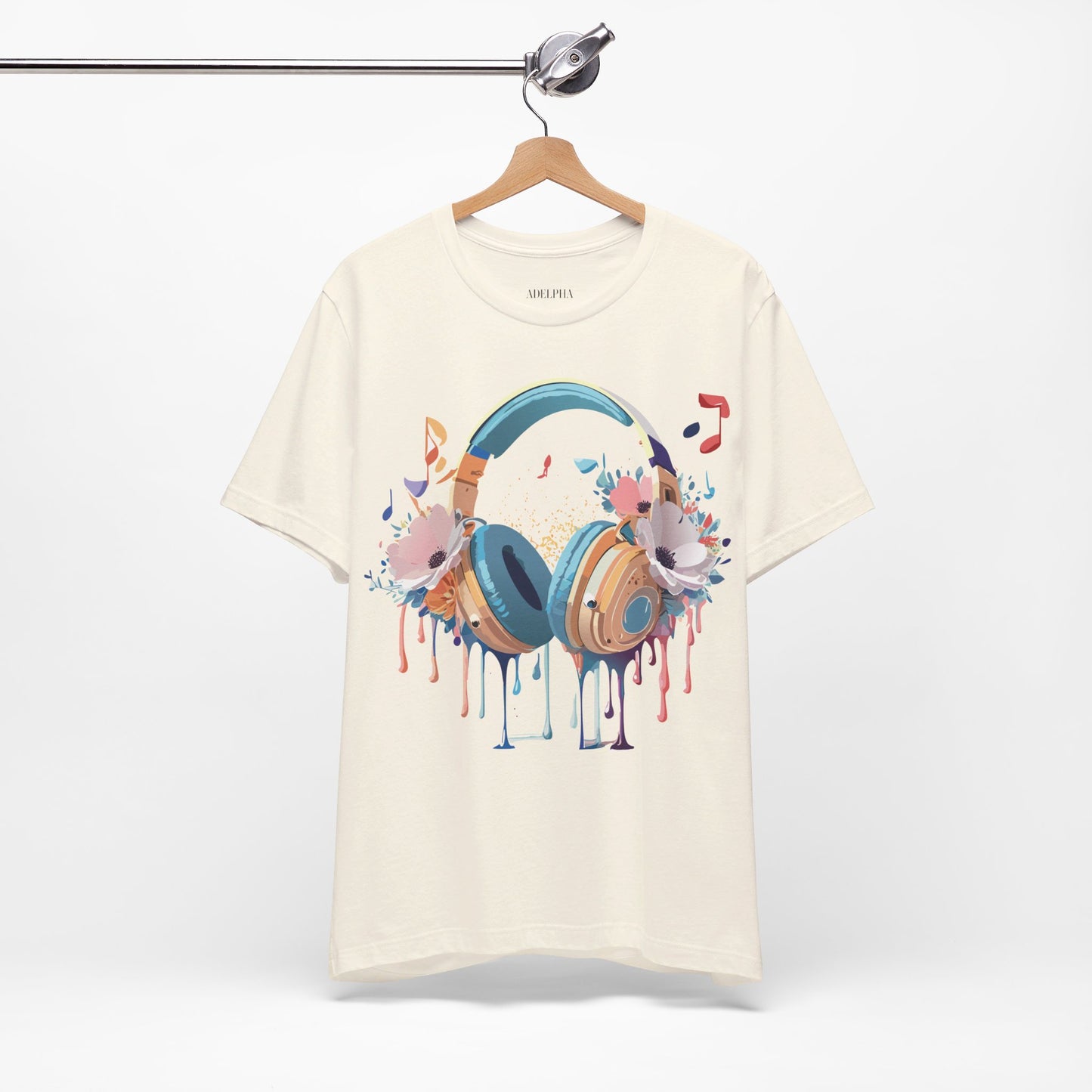 Natural Cotton Tee Shirt - Music collection