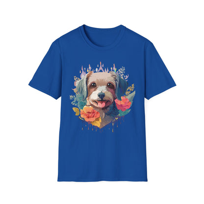 Dog Shirt Unisex Animal Tee Gildan Softstyle 64000 Short Sleeve Tee