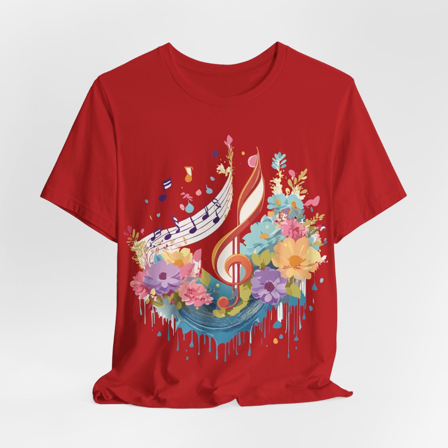 T-shirt en coton naturel - Collection Musique