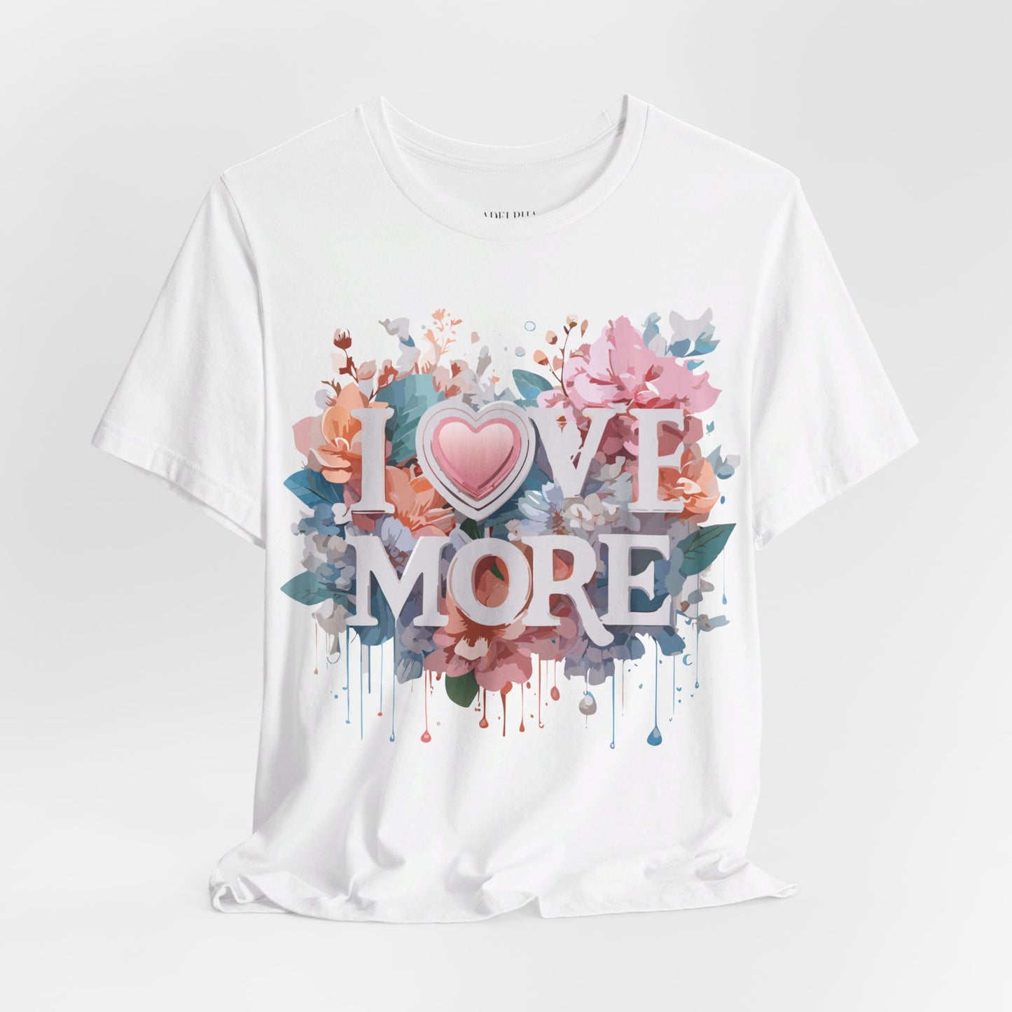 T-Shirt aus natürlicher Baumwolle – Love Story-Kollektion