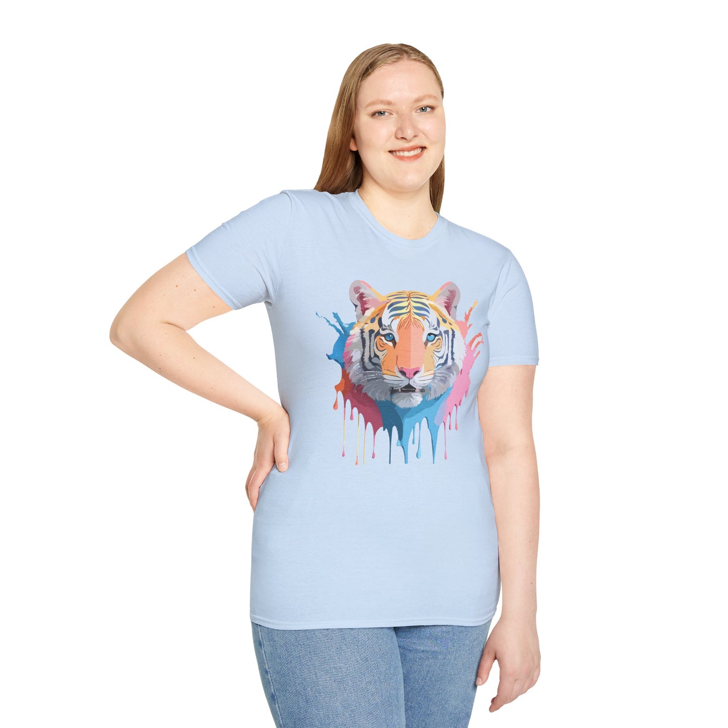 Tiger Shirt, Shirt with Tiger, Animal Tee, Shirt with Animals