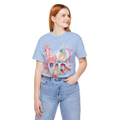 Natural Cotton Tee Shirt - Love story Collection Printify
