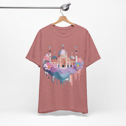 Natural Cotton Tee Shirt - Beautiful Places Collection - Venice Printify