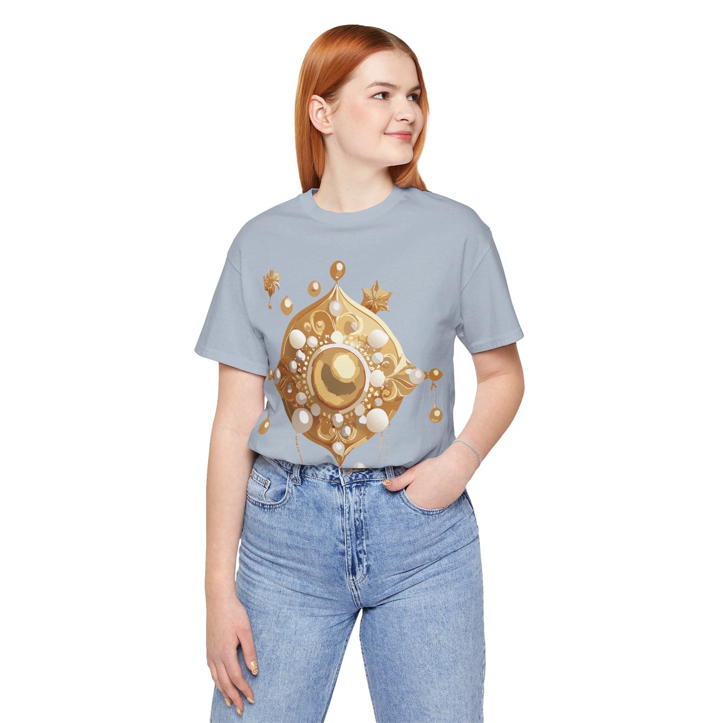 T-Shirt aus natürlicher Baumwolle – Queen Collection