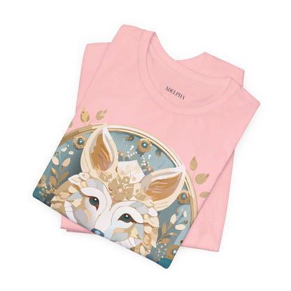 Natural Cotton Tee Shirt - Medallion Collection Printify
