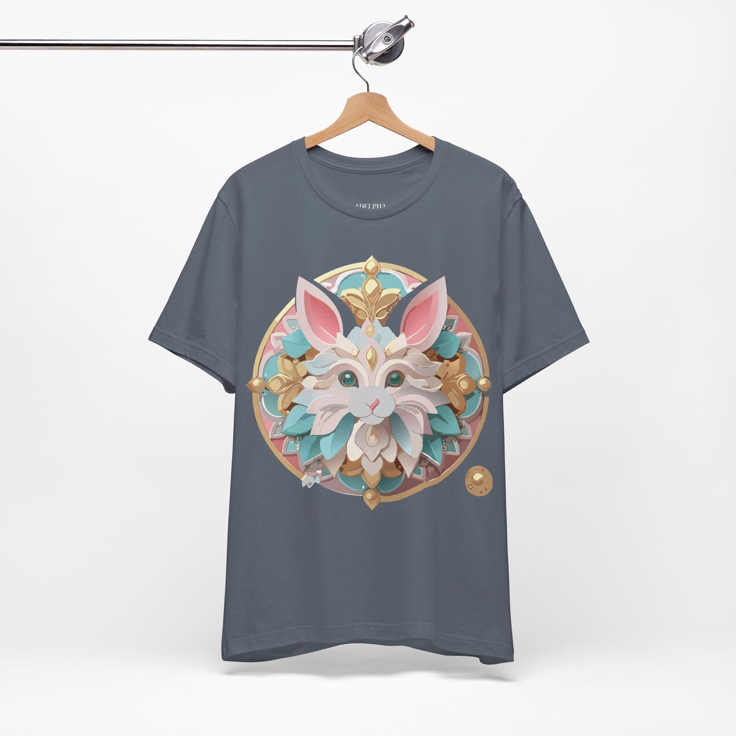 T-Shirt aus natürlicher Baumwolle – Medallion-Kollektion