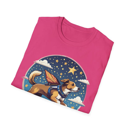 Dog Shirt Unisex Animal Print Tee Hundred Percent Cotton Softstyle Gildan 64000