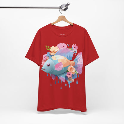 Shirt with Animals | Fish Printify