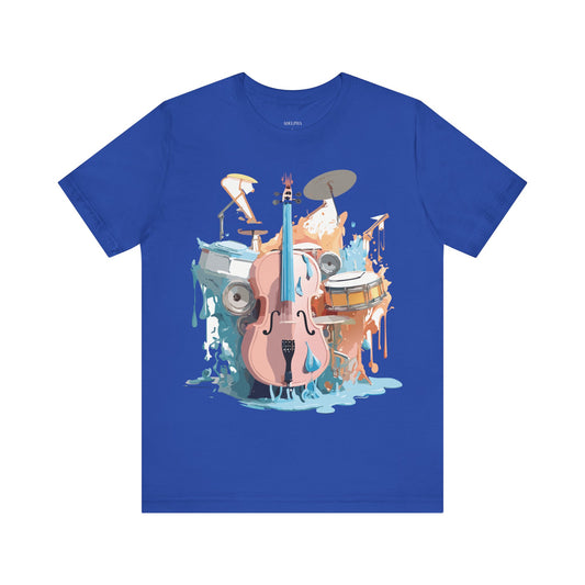 Natural Cotton Tee Shirt - Music Collection