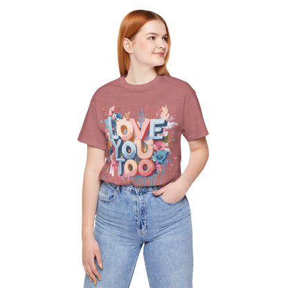 Natural Cotton Tee Shirt - Love story Collection Printify