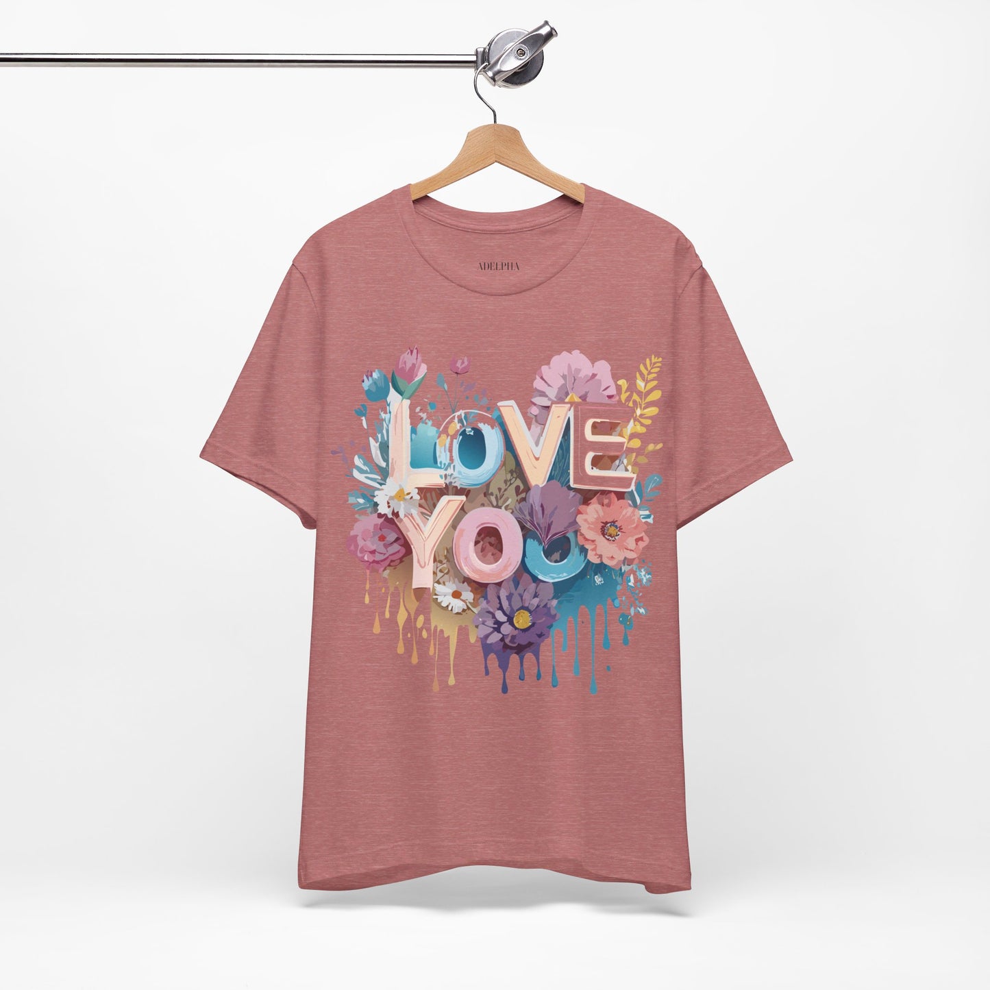 Natural Cotton Tee Shirt - Love story Collection