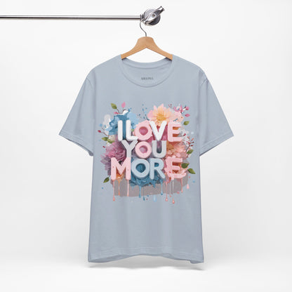 Natural Cotton Tee Shirt - Love story Collection Printify